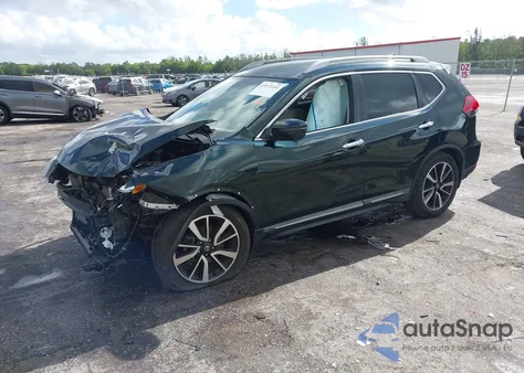 2020 Nissan Rogue Sl Fwd из США, поврежденный, VIN 5N1AT2MT0LC759757